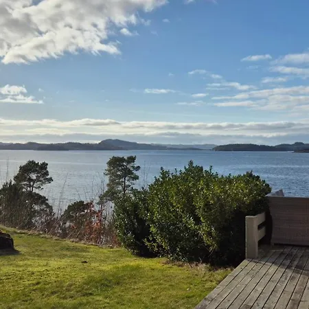 Koselig Ved Fjorden Med Panorama Utsikt * Hjelmeland