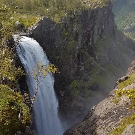 Koselig Ved Fjorden Med Panorama Utsikt Feriehus *