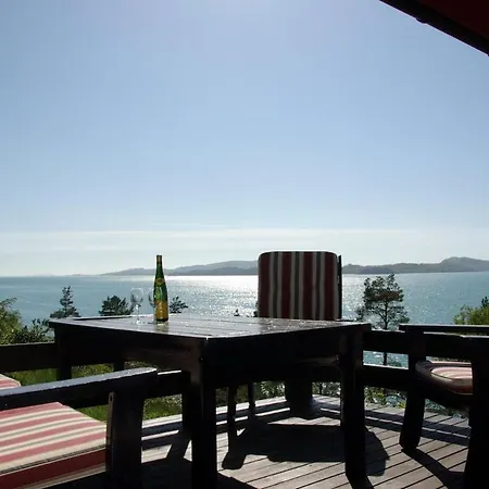 Koselig Ved Fjorden Med Panorama Utsikt *