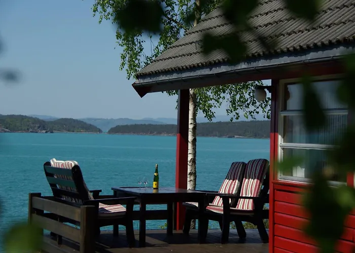 Koselig Ved Fjorden Med Panorama Utsikt * Hjelmeland