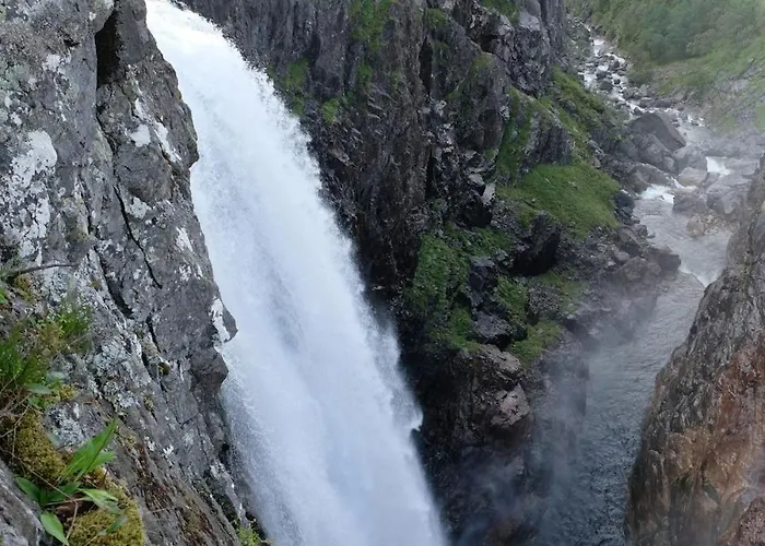 Koselig Ved Fjorden Med Panorama Utsikt Hjelmeland