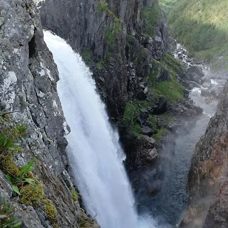 Koselig Ved Fjorden Med Panorama Utsikt Hjelmeland